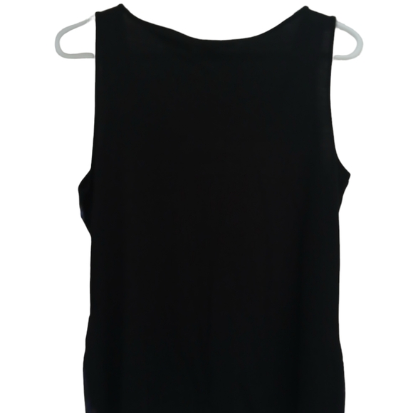 Peter Nygard Black Sequin Tank Top - Picture 2 of 6